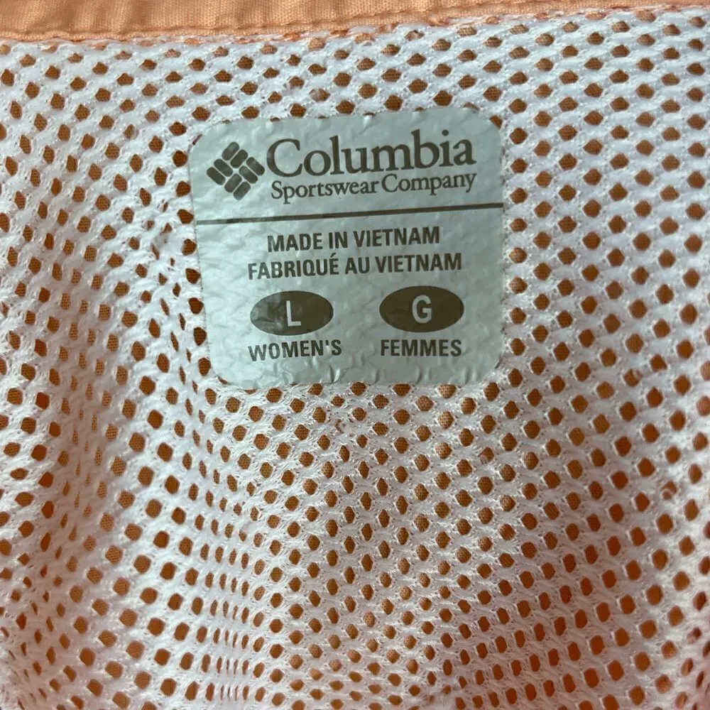 Columbia PFG Vented Button Down Shirt Size L EUC